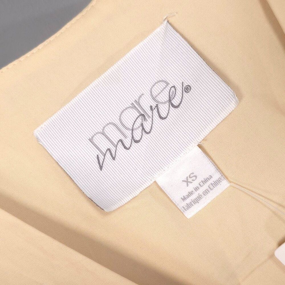 ANTHROPOLOGIE‎ MARE MARE Women’s New Mini Dress XS Khaki Utility Short Sleeve - Picture 2 of 14